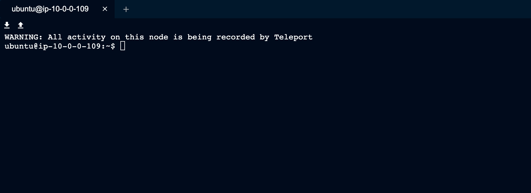 Teleport SSH with updated MOTD